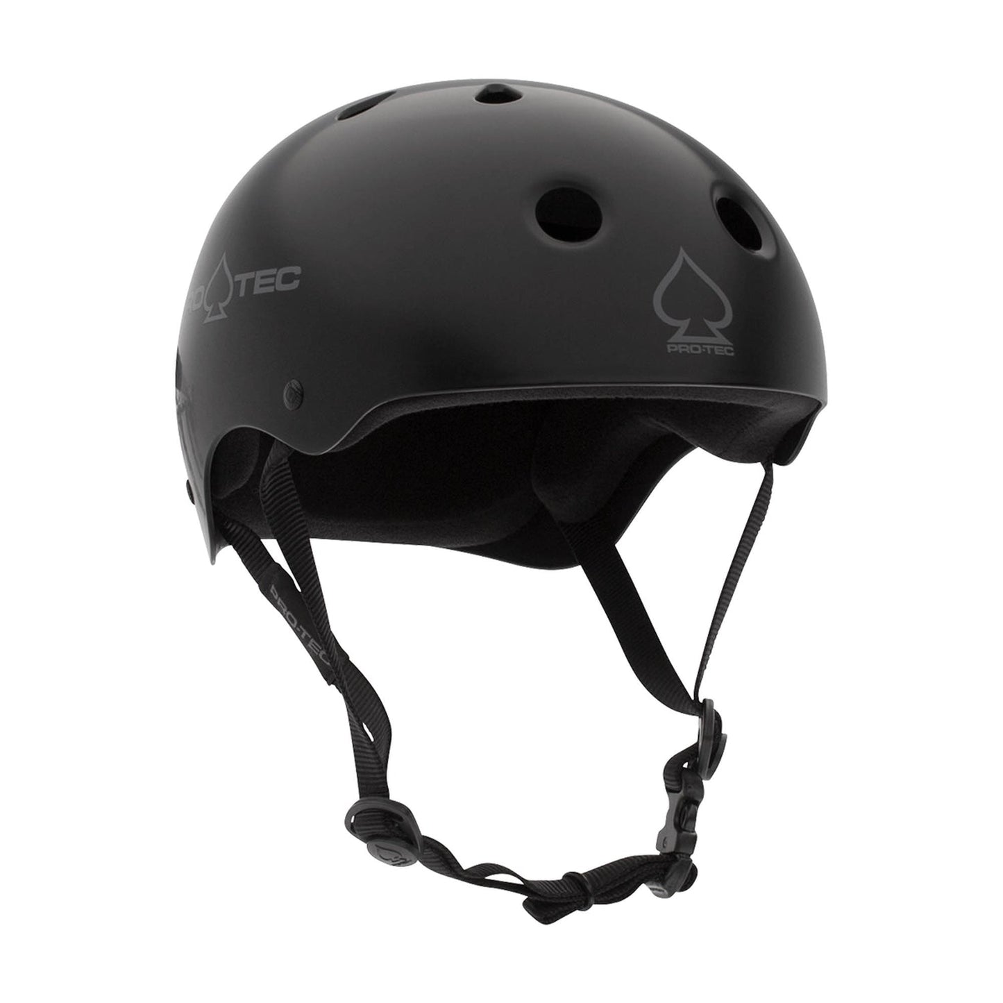 Pro Tec Helmet Classic Skate Matte Black Skateboard Protec Lid