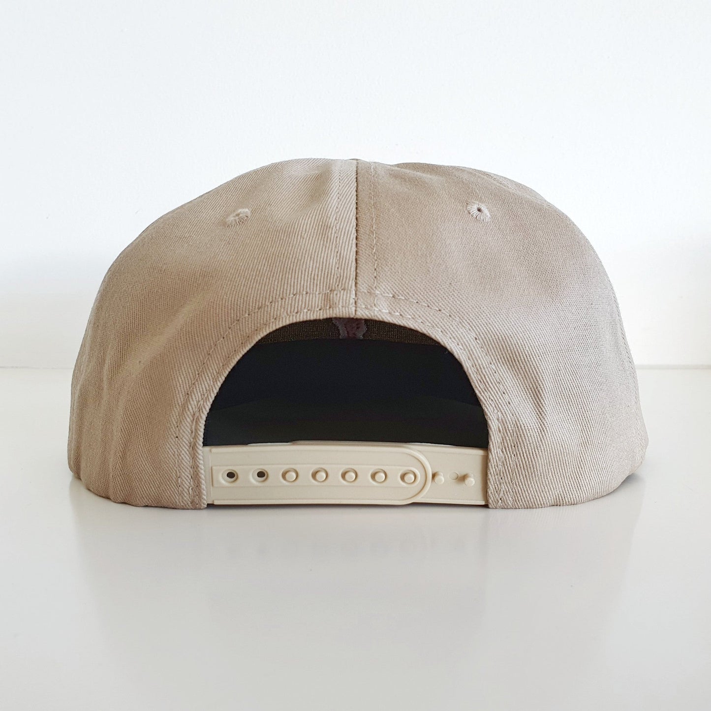 Amnesia Cap Og Logo Oatmeal Snapback Skateboard Magazine Hat