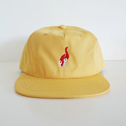 Amnesia Cap OG Logo Sunrise Snapback Skateboard Magazine Hat