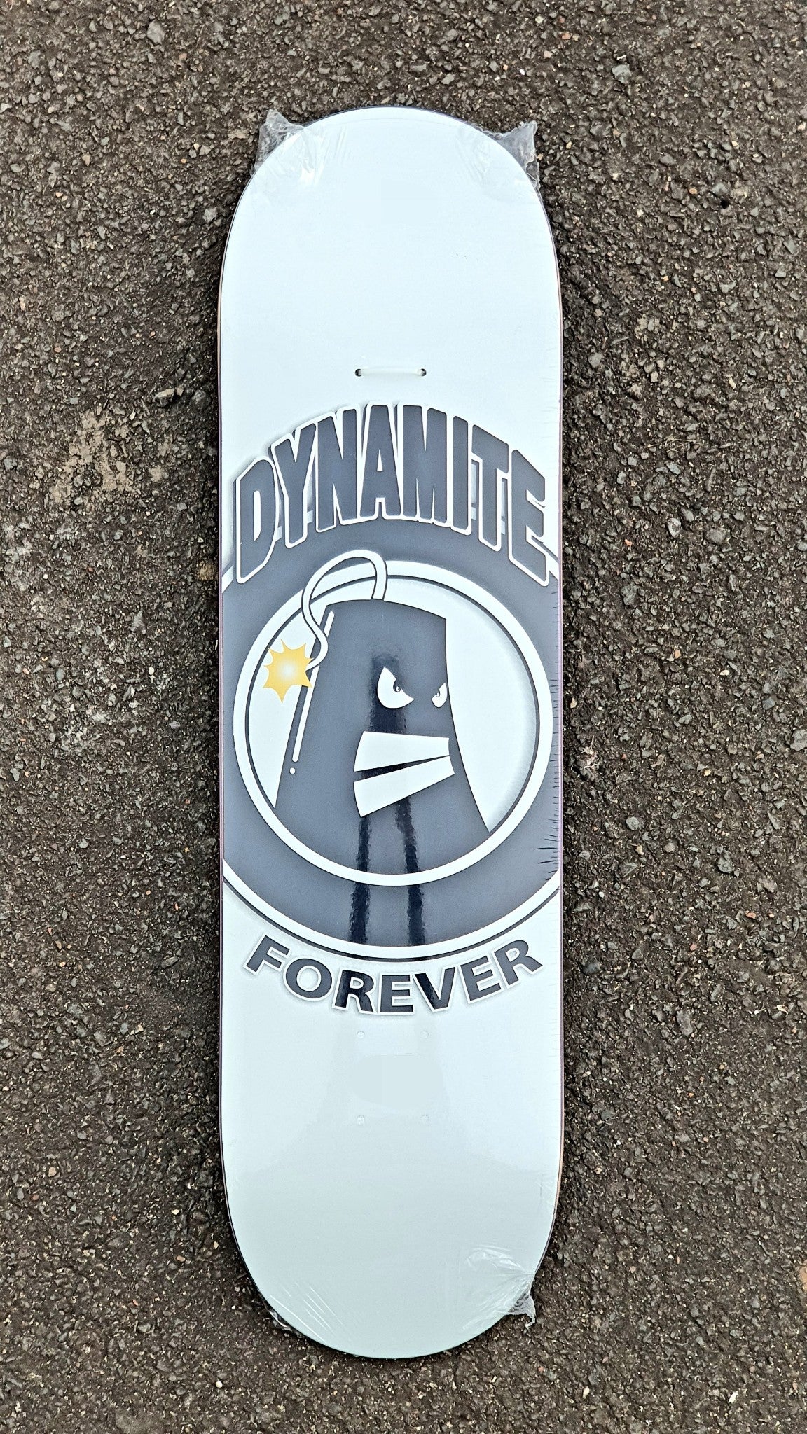 Dynamite Forever Skateboard Deck Icon Black Glow In The Dark