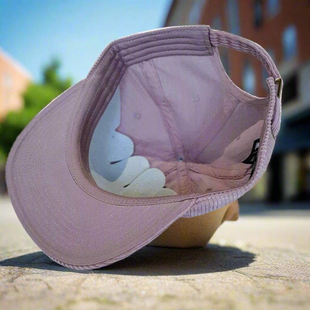 Kingpin Skate Supply Cap Class Cord Hazy Pink Strapback Skateboard Hat