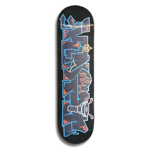 Eats X Kingpin Skate Supply Deck Eatsyay Ingpinkay Black 1 20