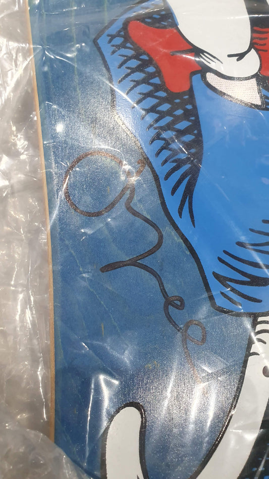 Prime Skateboard Deck Jason Lee Cat In The Hat 9.75" Signed 45/50 Reissue