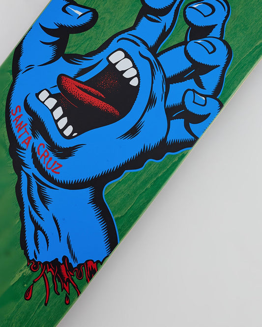Santa Cruz Skateboard Deck Screaming Hand 8.8" Green