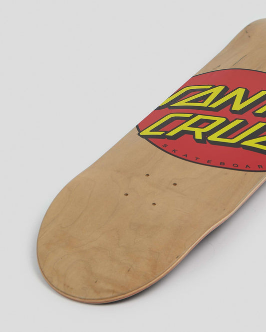 Santa Cruz Skateboard Complete Classic Dot 8.375" Sand Matte Finish Unassembled