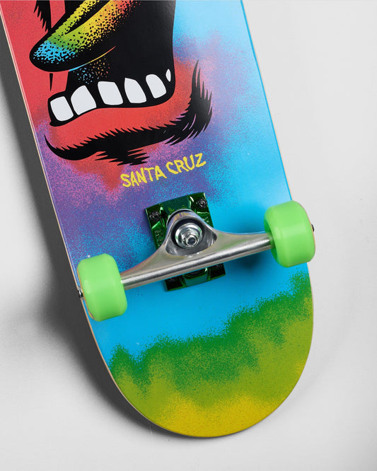Santa Cruz Skateboard Complete Big Mouth Tie Dye 8" Full