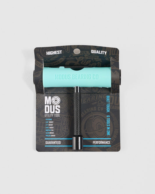 Modus Bearings Skate Tool Aqua Complete Skateboard T Tool