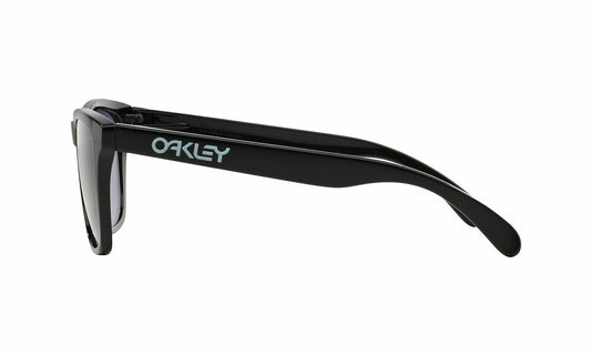 Oakley Shades Frogskins Polished Black Grey Sunglasses 24-30655