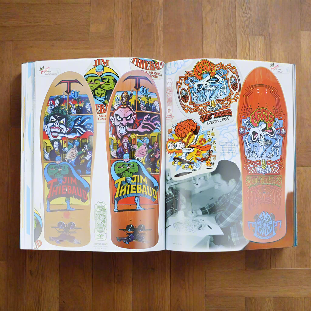 Skateboard Art Of Jim Phillips By Jim Phillips Paperback 2007 Santa Cruz Book