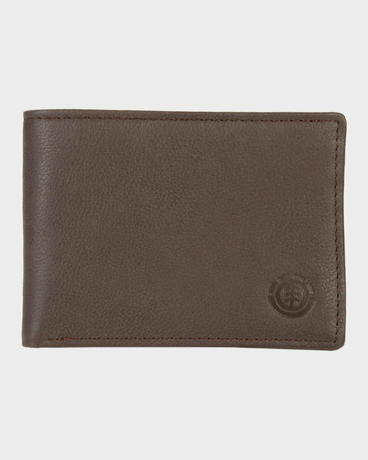 Element Skateboards Wallet Corpo Chocolate Bi Fold
