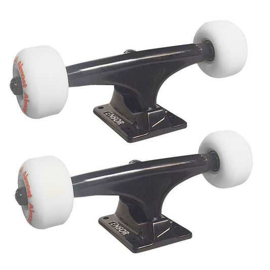 Tensor Trucks X Almost Wheels Combo Black 5 25 52Mm 8 Axles