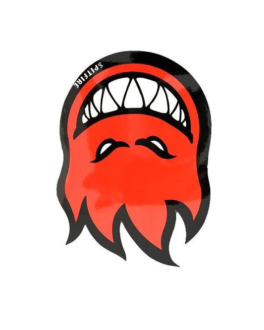 Spitfire Wheels Sticker Fireball Red 11 X 8 Big Skate Decal