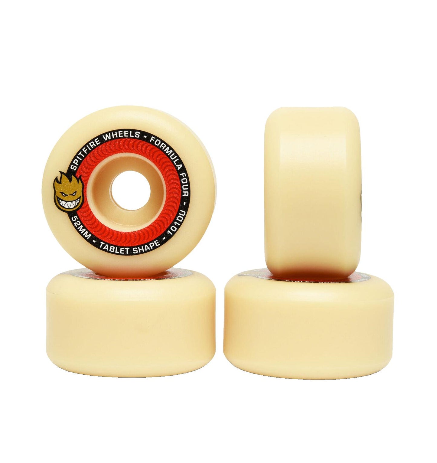Spitfire Skateboard Wheels Formula Four Tablets 53mm 101D F4