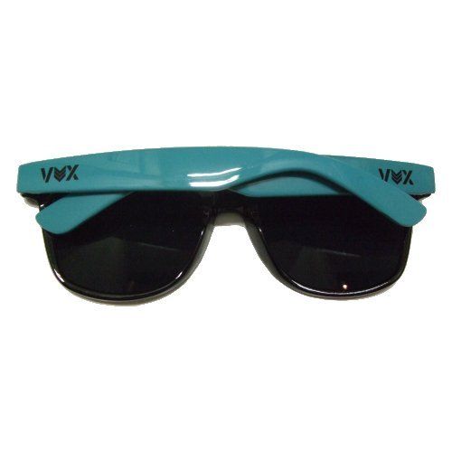 Vox Shoes Shades Blue Black Skateboard Sunglasses Eyewear