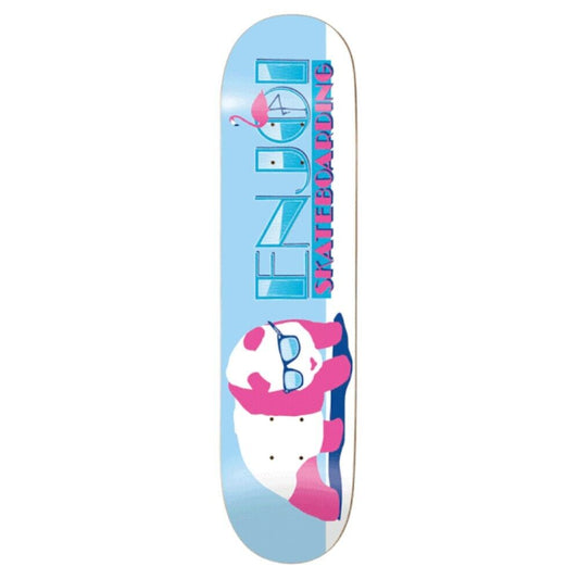 Enjoi Skateboard Deck Panda Vice HYB Blue 8.375"