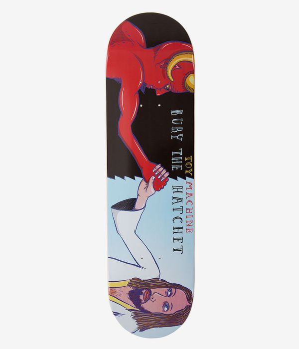 Toy Machine Skateboard Deck Bury The Hatchet 8"