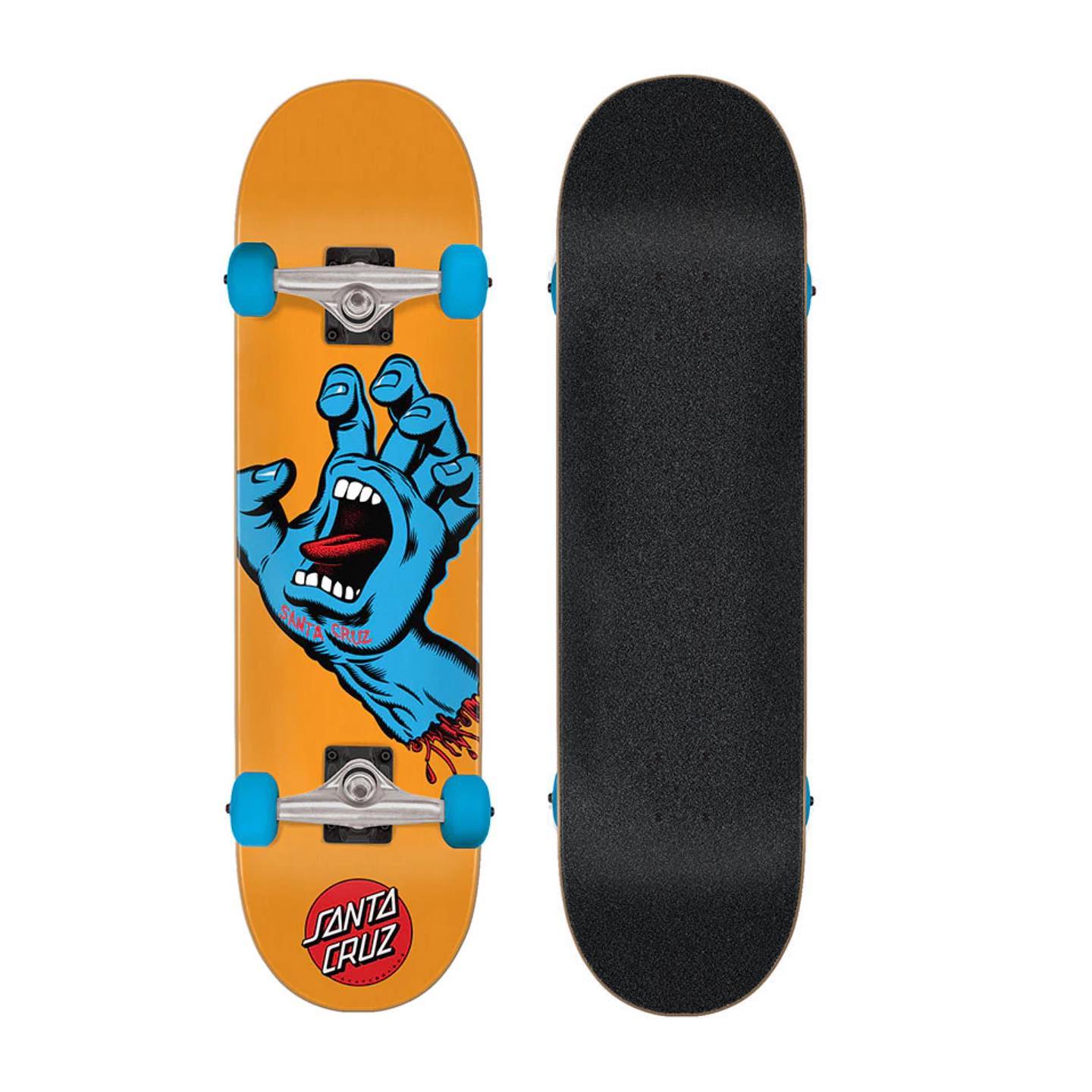 Santa Cruz Skateboard Complete 7 8 Mid Screaming Hand
