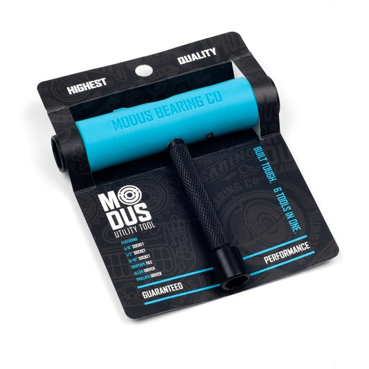 Modus Bearings Skate Tool Blue Complete Skateboard T Tool