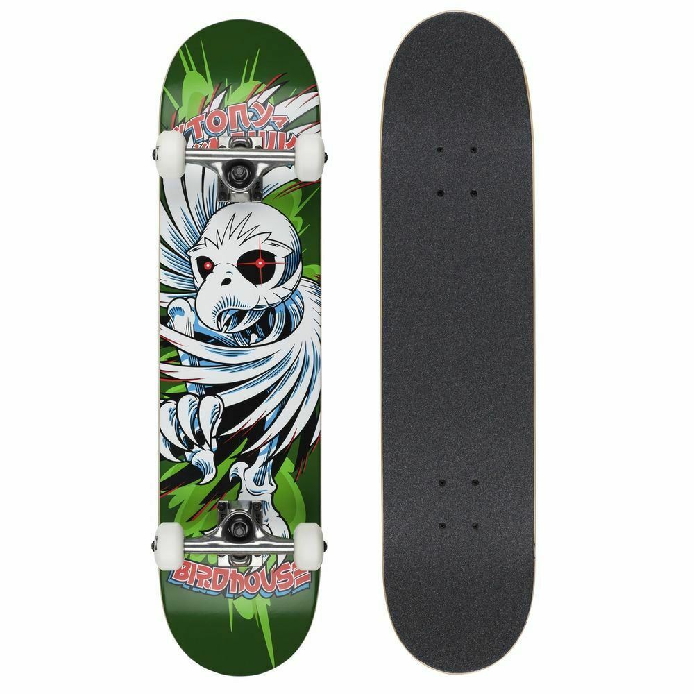 Birdhouse Tony Hawk Spiral 7 5 Complete Skateboard Green
