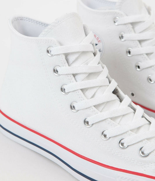 Cons Shoes CTAS PRO HI Canvas White Red Insignia Blue US Converse Sneakers