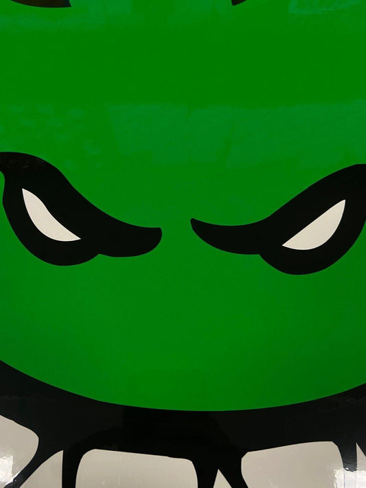 Spitfire Wheels Sticker Fireball Green SML Skate decal