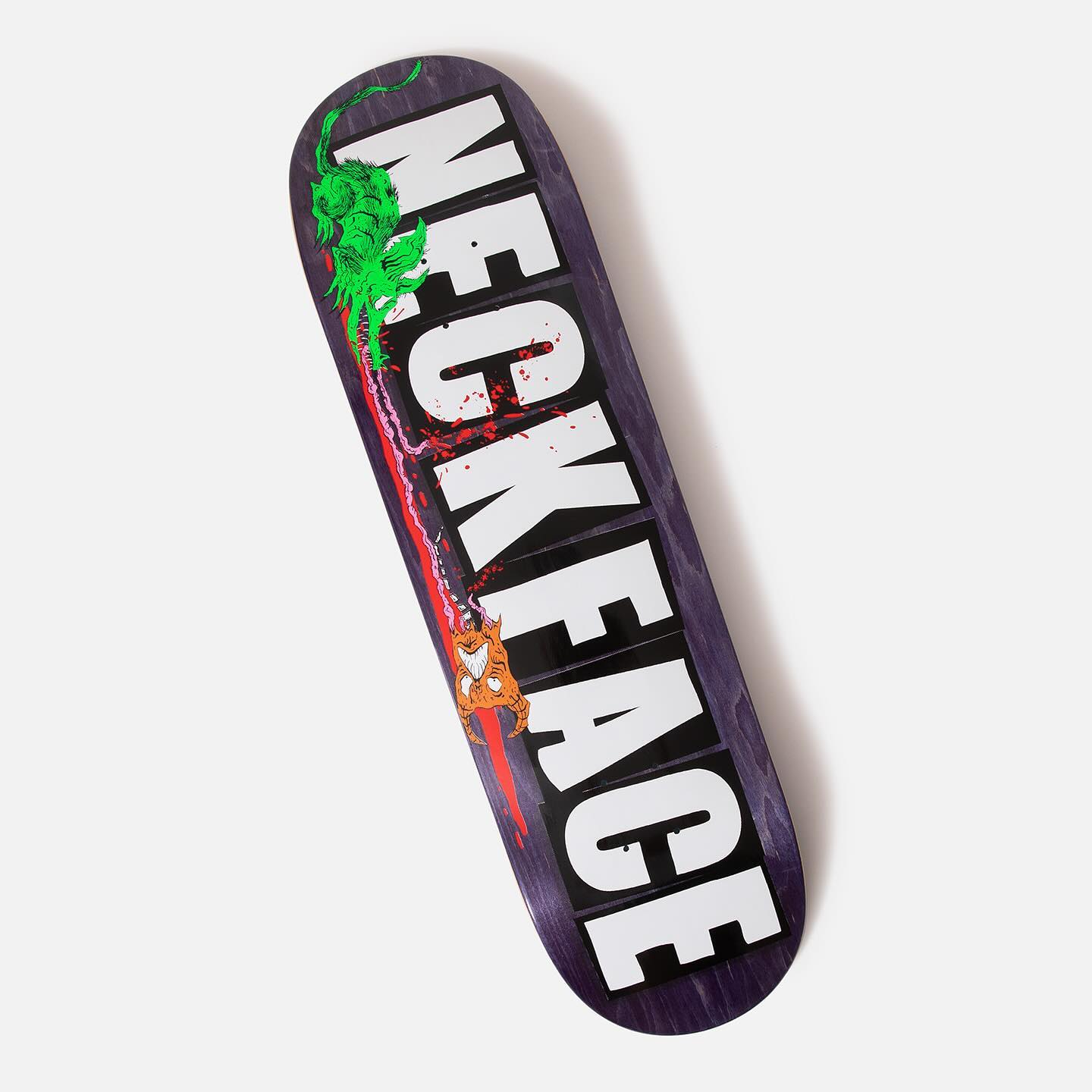 Baker Skateboard Deck Neckface Toxic Rats 8.75" x Neck face