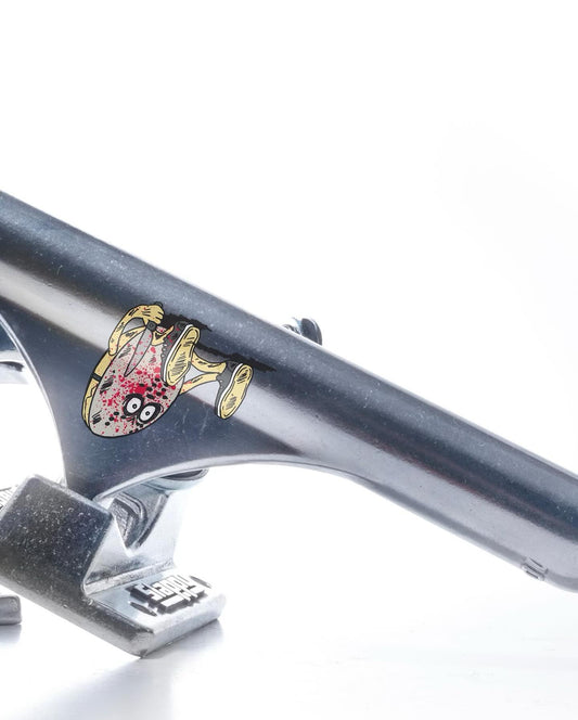 Slappy Skateboard Trucks ST1 Inverted Kingpins Curb Killer Polished 10"