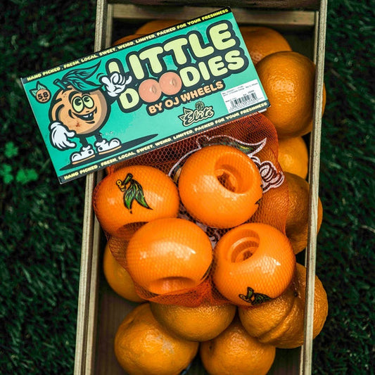 OJ Wheels Lil Doodies Orange 58mm 99a Little Oranges
