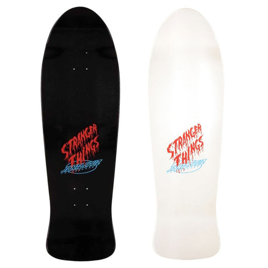 Santa Cruz Deck Stranger Things Meek Slasher Eddie Reveal 10 Glow In The Dark