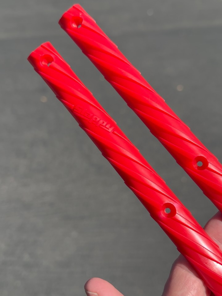 Slappy Rails Red Lines 13.5" 4-Hole Design