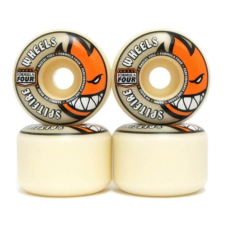 Spitfire Wheels F4 99D Radial Full 54Mm Formula Four