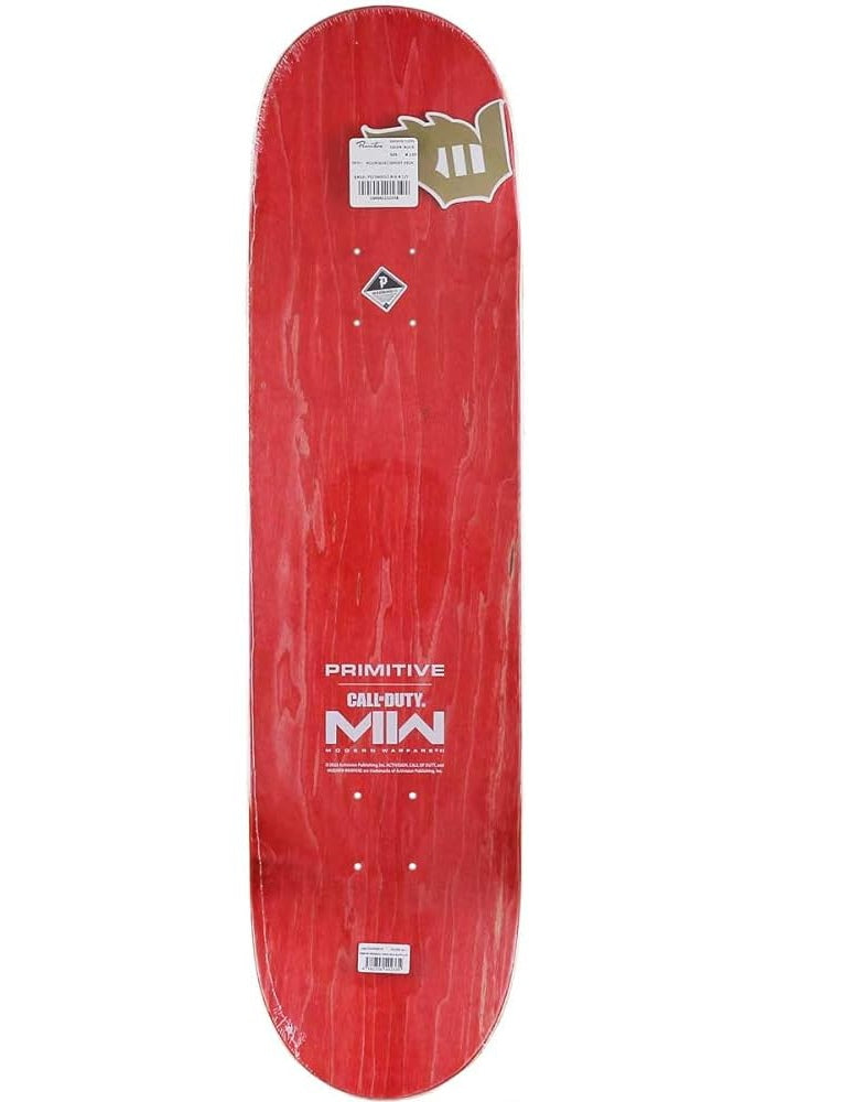 Primitive Skateboard Deck x COD MW Ghost PROD Paul Rodriguez 8.125"