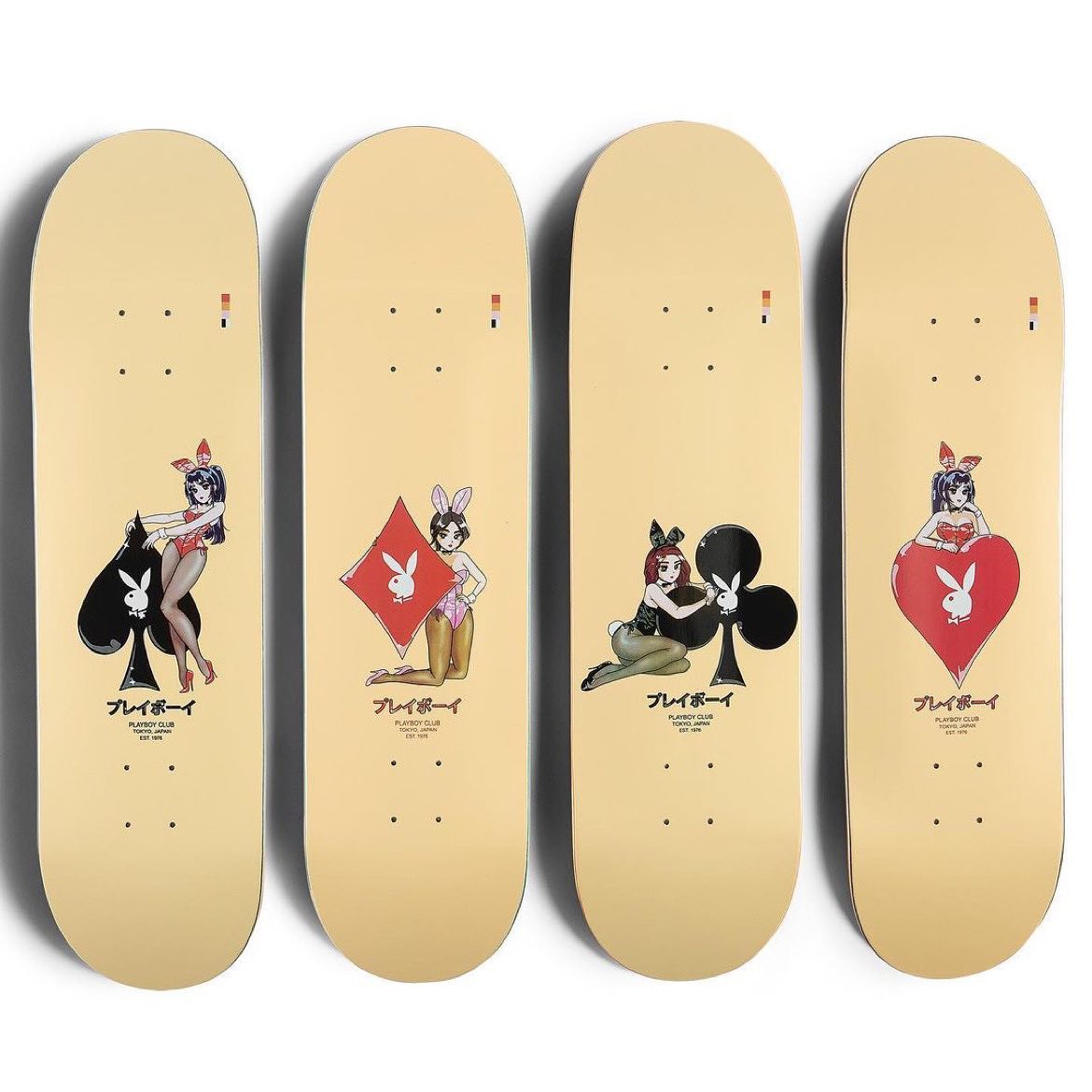 Full Set Color Bars X Playboy Tokyo Part 2 Ace Of Series 4 Deck Set
