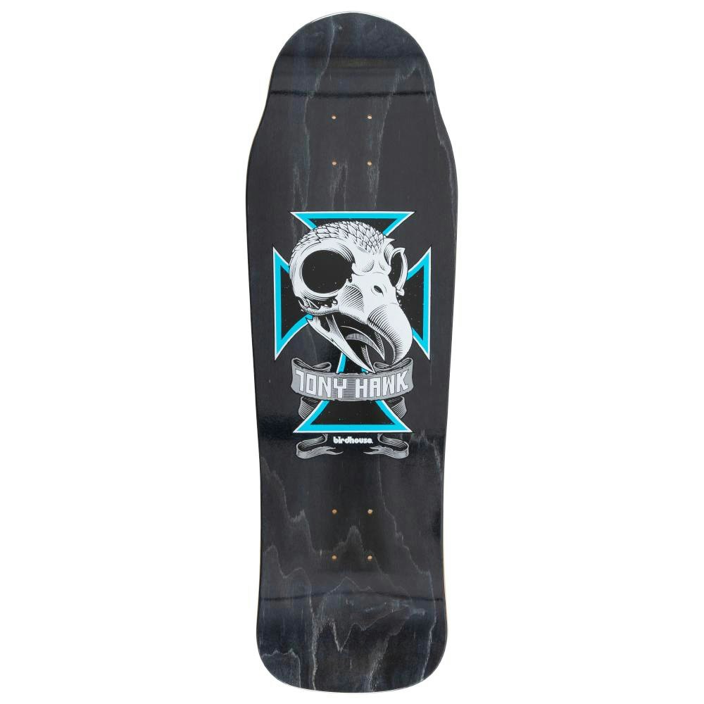 Birdhouse Skateboard Deck Tony Hawk Skull 2 Old School 9 75