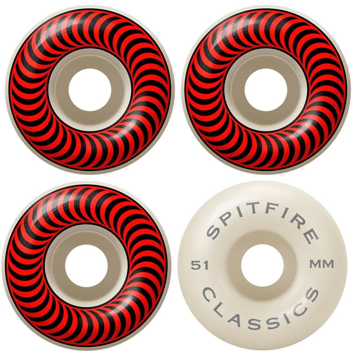 Spitfire Wheels Classics 51Mm 99D Skateboard Wheels