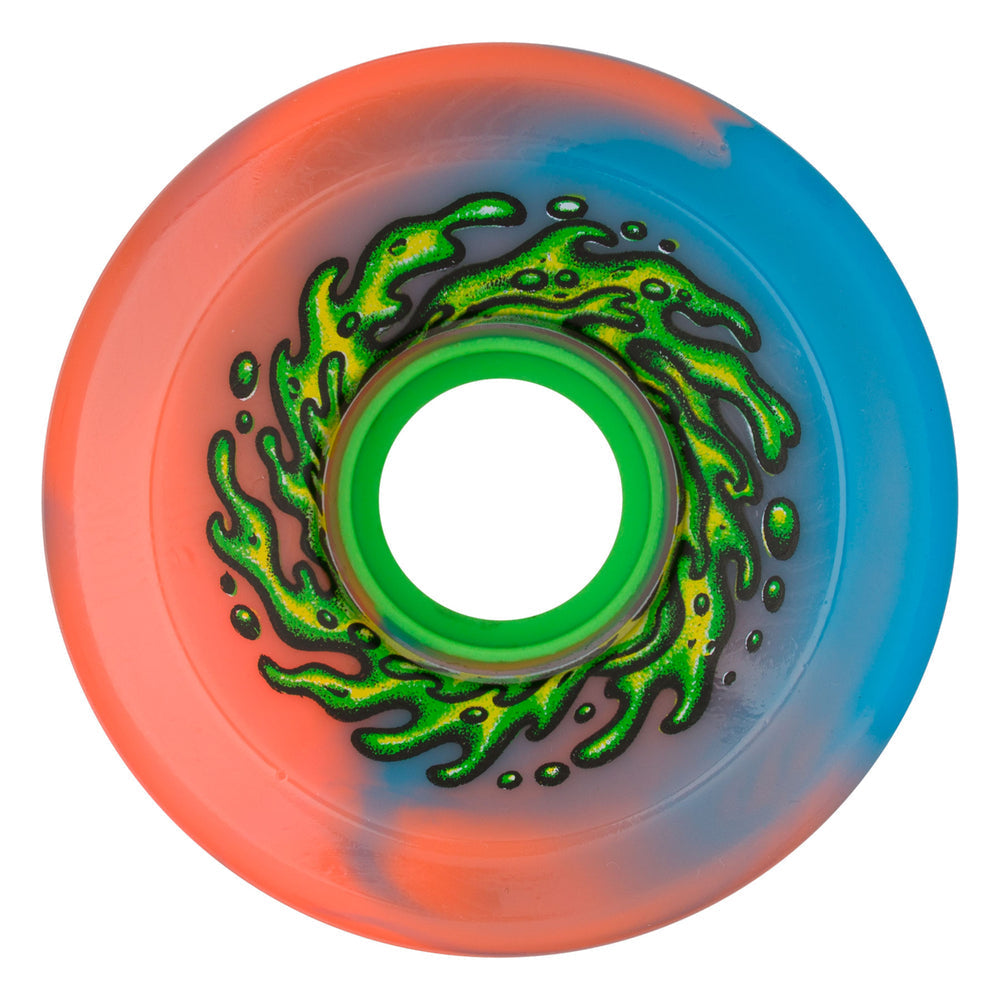 Santa Cruz Wheels Slime Balls 66Mm Og Slime Pink Blue Swirl 78A Reissue