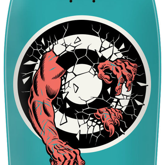 Santa Cruz Skateboard Deck Rob Roskopp Two Reissue 10.35"