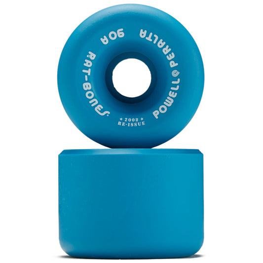 Powell Peralta Skateboard Wheels Rat Bones Blue 60mm 90a 2008 Reissue