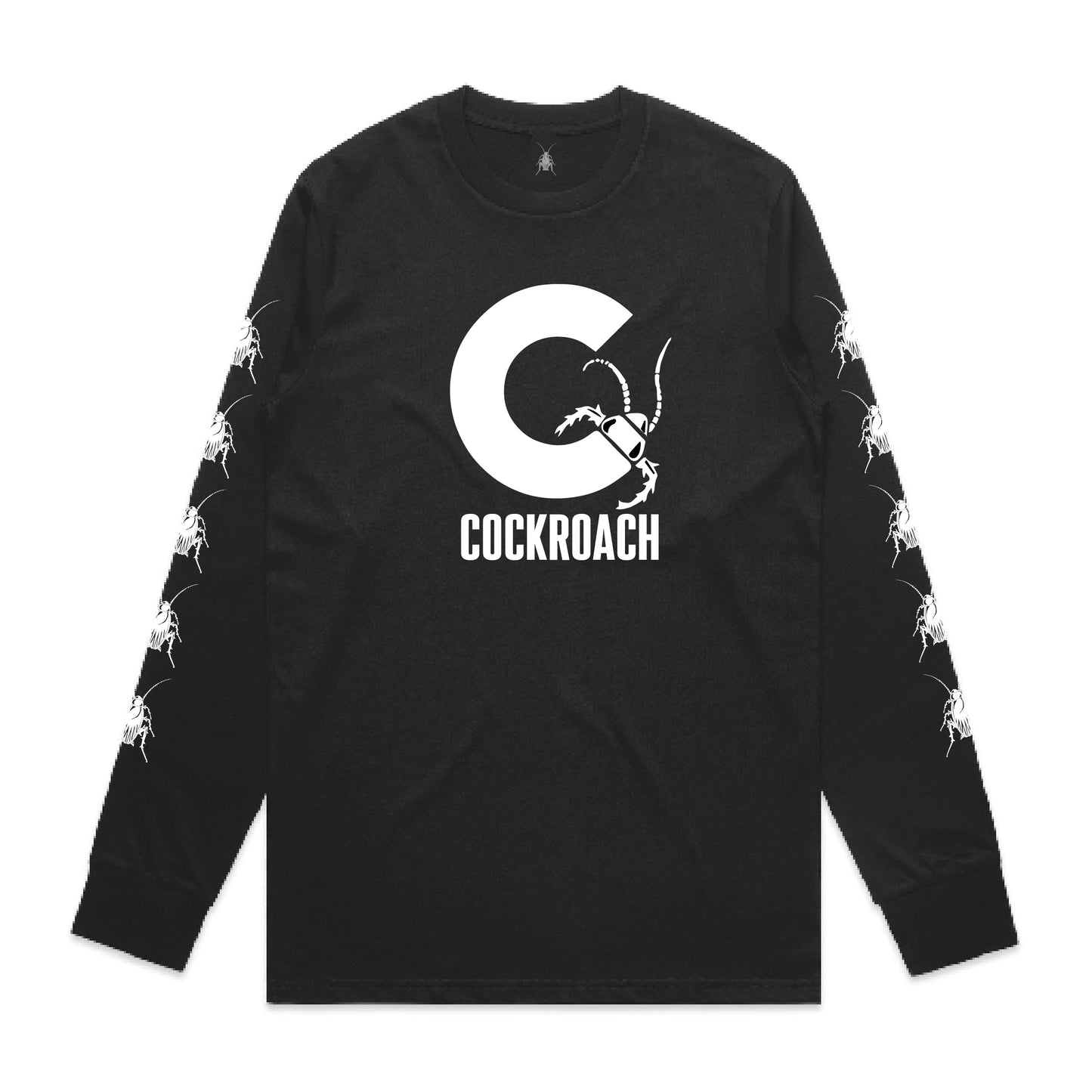 Cockroach Wheels Universal L/S Tee - Black