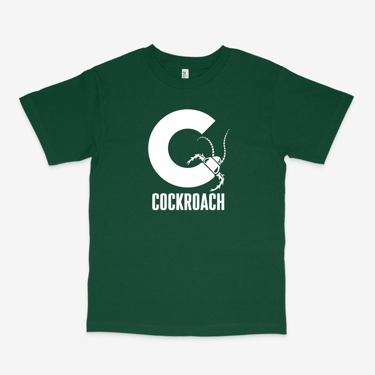 Cockroach Wheels Universal S/S Tee - Forest