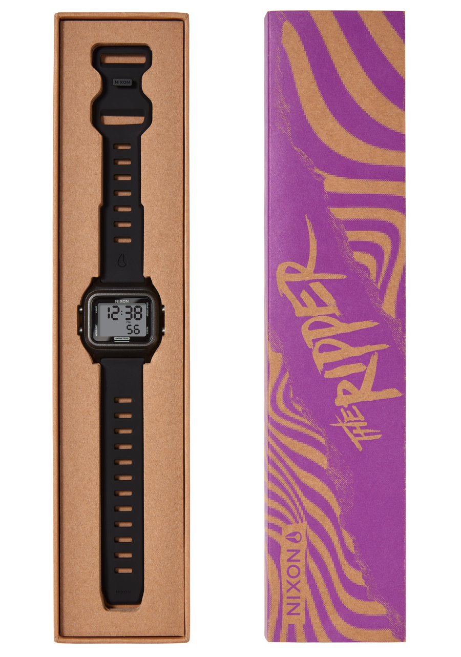 Nixon Ripper Digital Watch - Black/Black