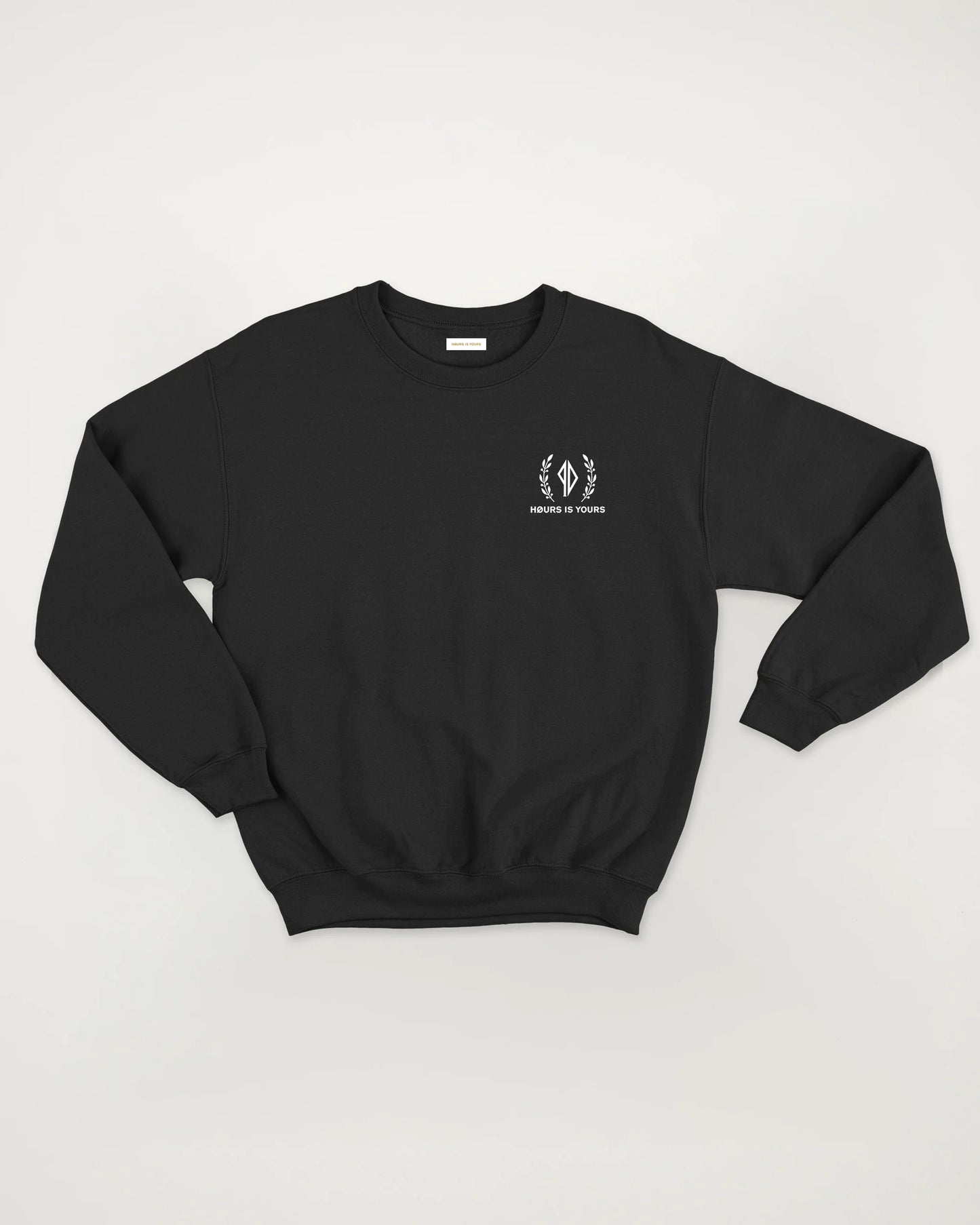 Hours Is Yours x Piss Drunx PD Crew Jumper - Black