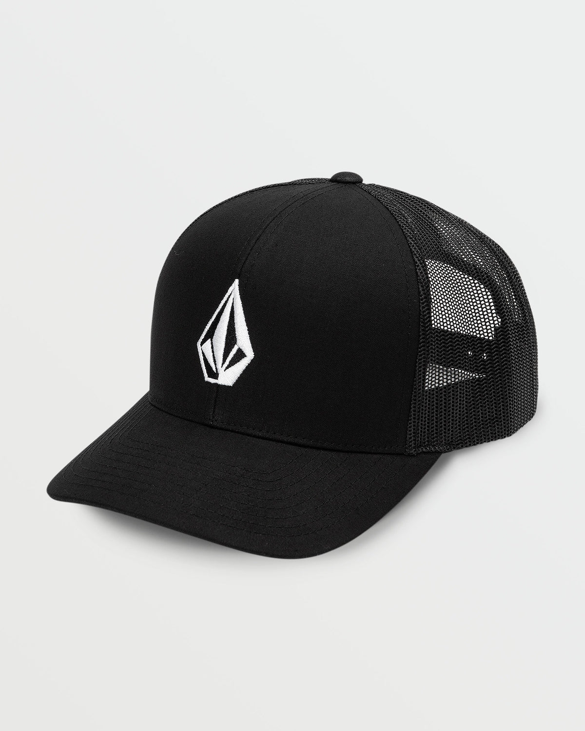 Volcom Full Stone Cheese Trucker Cap, Black