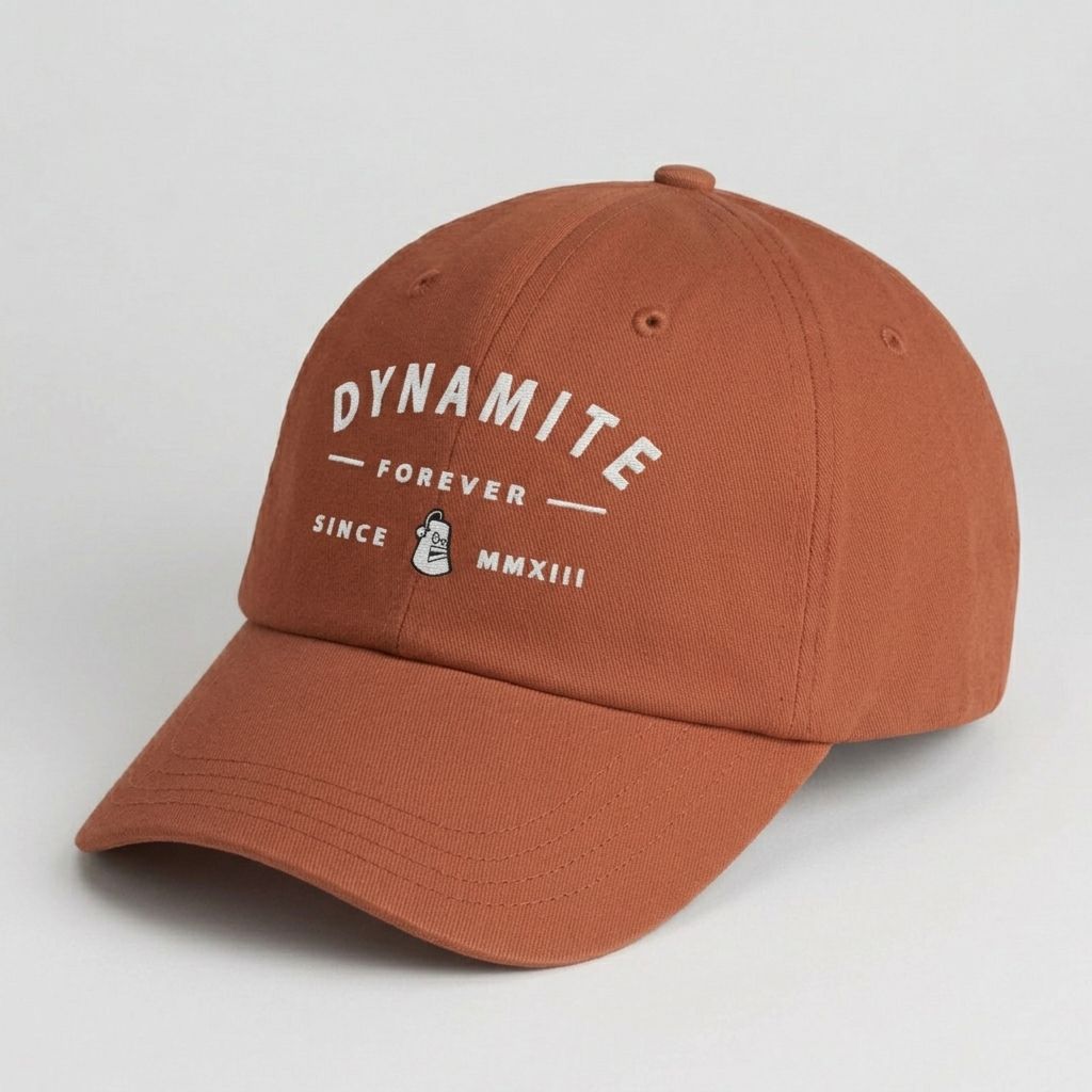 Dynamite Forever Retro Brick Snapback Cap 6 Panel