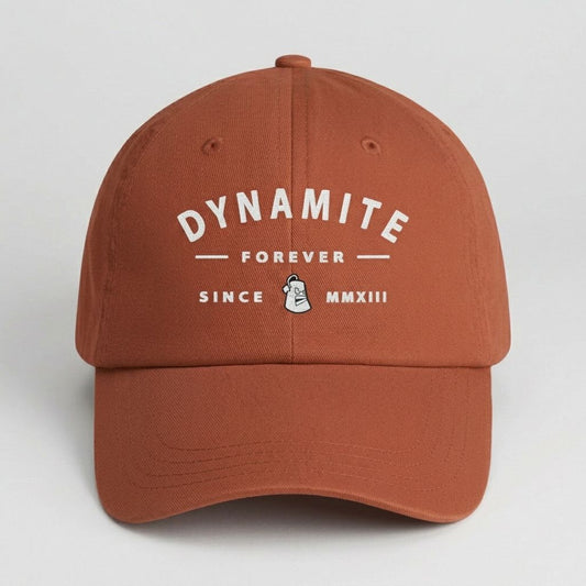 Dynamite Forever Retro Brick Snapback Cap – 6 Panel Unstructured