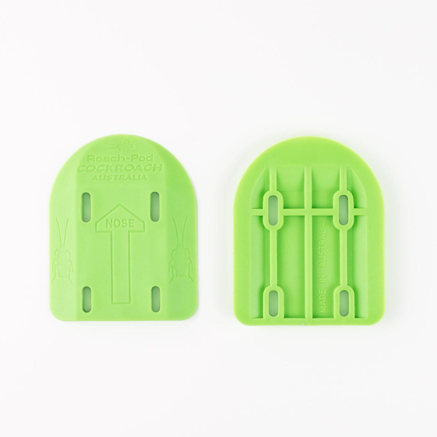 Cockroach Wheels Roach Pods 10mm Riser Pads - Green