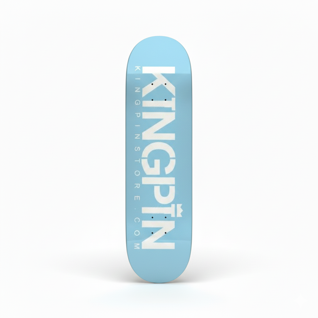 Kingpin Skate Supply Deck Og Logo Pastel Blue