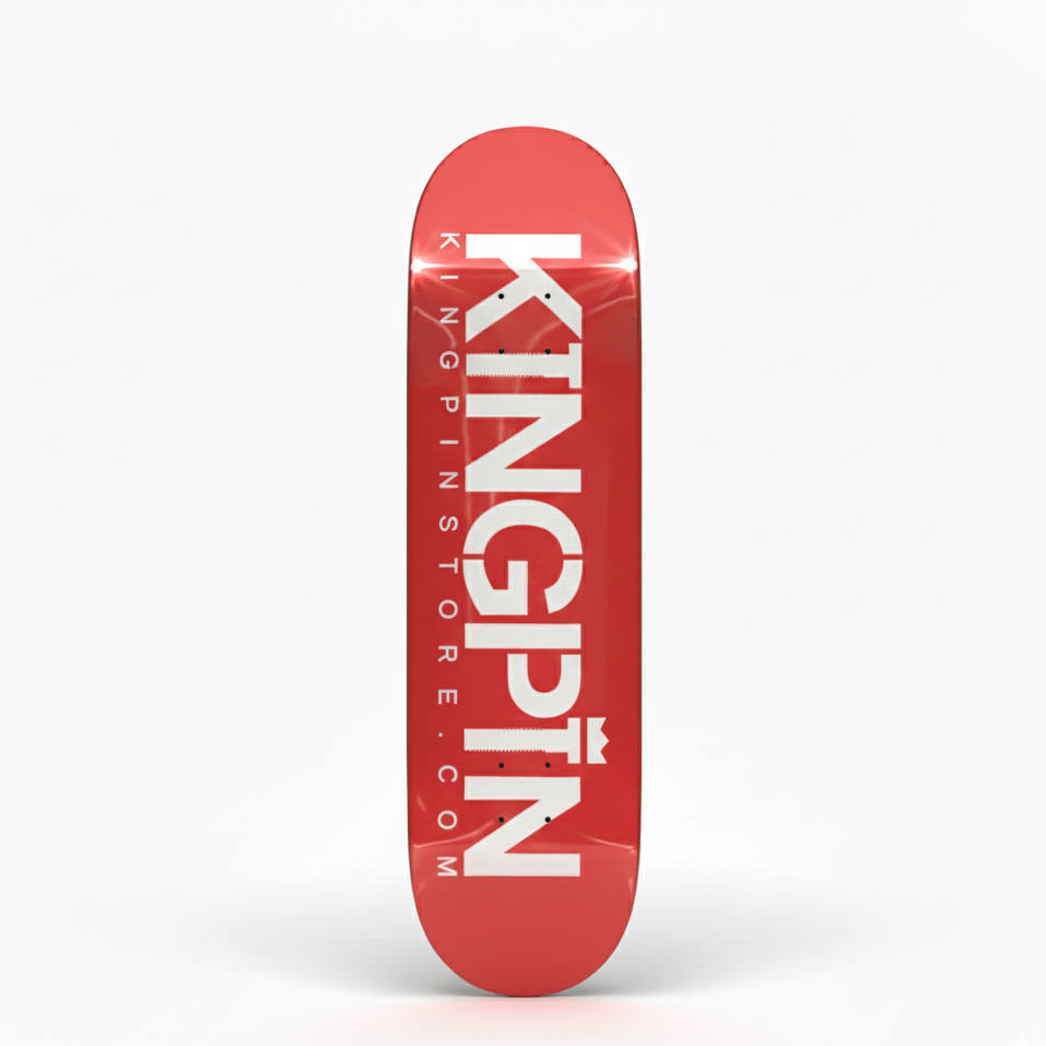 Kingpin Skate Supply Deck Og Logo Supreme Red