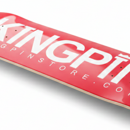 Kingpin Skate Supply Deck OG Logo Supreme Red