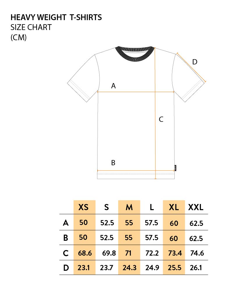 Mr Simple Heavy Weight Tee Black